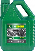 Масло трансмиссионное  OILRIGHT ТАД-17 80w-90 3л  (preview)