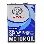 Моторное масло TOYOTA 0w-16 SР 4л ЖБ (preview)