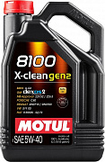 Моторное масло Motul 8100 X-Clean GEN2 5w-40 4л (preview)