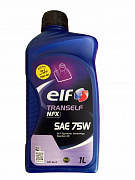 Масло трансмиссионное  ELF TRANSELF NFX 75w GL-4 1л (preview)