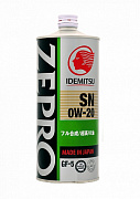 Моторное масло IDEMITSU Zepro 0w-20  1л (preview)