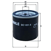 Фильтр масляный MAHLE OC1051A _ (preview)