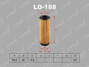 Фильтр масляный LYNX  LO188 (preview)