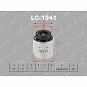 Фильтр масляный LYNX  LC1041 (preview)