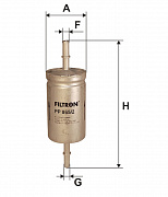 Фильтр топливный FILTRON PP8652 (preview)
