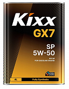 Моторное масло KIXX G1/GX7 SP/SQ 5w-50 4л (preview)