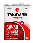 Моторное масло TAKAYAMA ADAPTEC 5w-30 GF-6A SP 4л (preview)