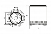 Фильтр масляный SCT SM111 (preview)
