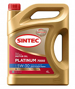 Моторное масло SINTEC PLATINUM 7000 C3/SP 5w-30 4л (preview)
