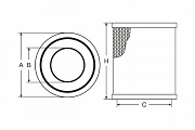 Фильтр воздушный SCT SB21371 (preview)