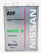 Масло трансмиссионное  NISSAN Matic Fluid D 4л ЖБ (preview)