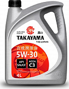 Моторное масло TAKAYAMA 5w-30 SN/СF C3 4л (preview)