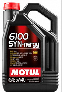 Моторное масло Motul 6100 Syn-Nergy 5w-40 4л (preview)