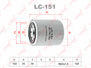 Фильтр масляный LYNX  LC151 (preview)