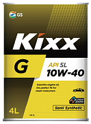 Моторное масло KIXX G/GX5 SL/CF 10w-40 4л (preview)