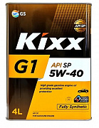 Моторное масло KIXX G1/GX7 SP/SQ 5w-40 4л (preview)