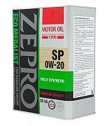 Моторное масло ZEPRO ECO MEDALIST 0w-20 4л ЖБ (preview)