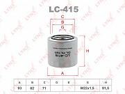 Фильтр масляный LYNX  LC415 (preview)