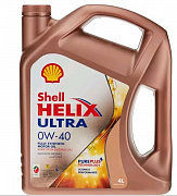 Моторное масло Shell Ultra 0w-40 4л (preview)