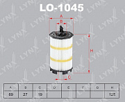 Фильтр масляный LYNX  LO1045 (preview)