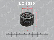 Фильтр масляный LYNX  LC1030 (preview)