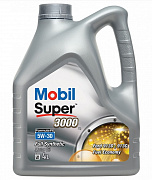 Моторное масло Mobil  SUPER 3000 X1 F-FE 5w-30 4л (preview)