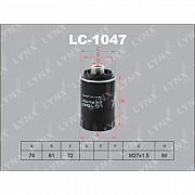 Фильтр масляный LYNX  LC1047 (preview)