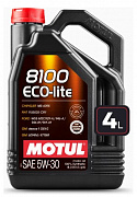 Моторное масло Motul 8100 Eco-Lite 5w-30 4л (preview)
