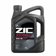 Моторное масло ZIC X7 Diesel CI-4/SL 10w-40 4л (preview)