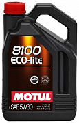 Моторное масло Motul 8100 Eco-Lite 5w-30 5л (preview)
