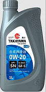 Моторное масло TAKAYAMA 0w-20 SN/GF-5 1л (preview)