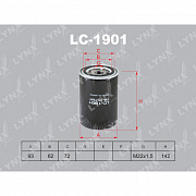 Фильтр масляный LYNX  LC1901 (preview)