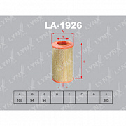 Фильтр воздушный LYNX LA1926 (preview)