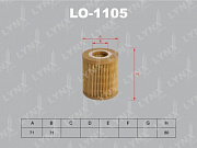 Фильтр масляный LYNX  LO1105 (preview)