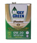 Моторное масло MOLYGREEN PREMIUM SP/GF-6A 0w-20 4л (preview)