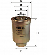 Фильтр топливный FILTRON PP855 (preview)