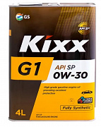 Моторное масло KIXX G1/GX7 SP/SQ 0w-30 4л (preview)