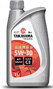 Моторное масло TAKAYAMA 5w-30 SN/СF C3 1л (preview)