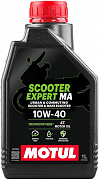 Моторное масло Motul Scooter Expert 4T MA 10w-40 1л (preview)