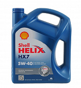 Моторное масло Shell HX7 5w-40 4л (preview)