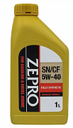Моторное масло ZEPRO CLASSIC 5w-40 1л пластик (preview)