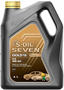 Моторное масло S-OIL 7 GOLD 5w-30 C3 4л (preview)